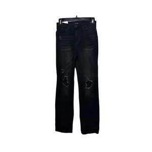 JOE'S The Aubrey High Rise Relaxed Black Girls Jeans 16
